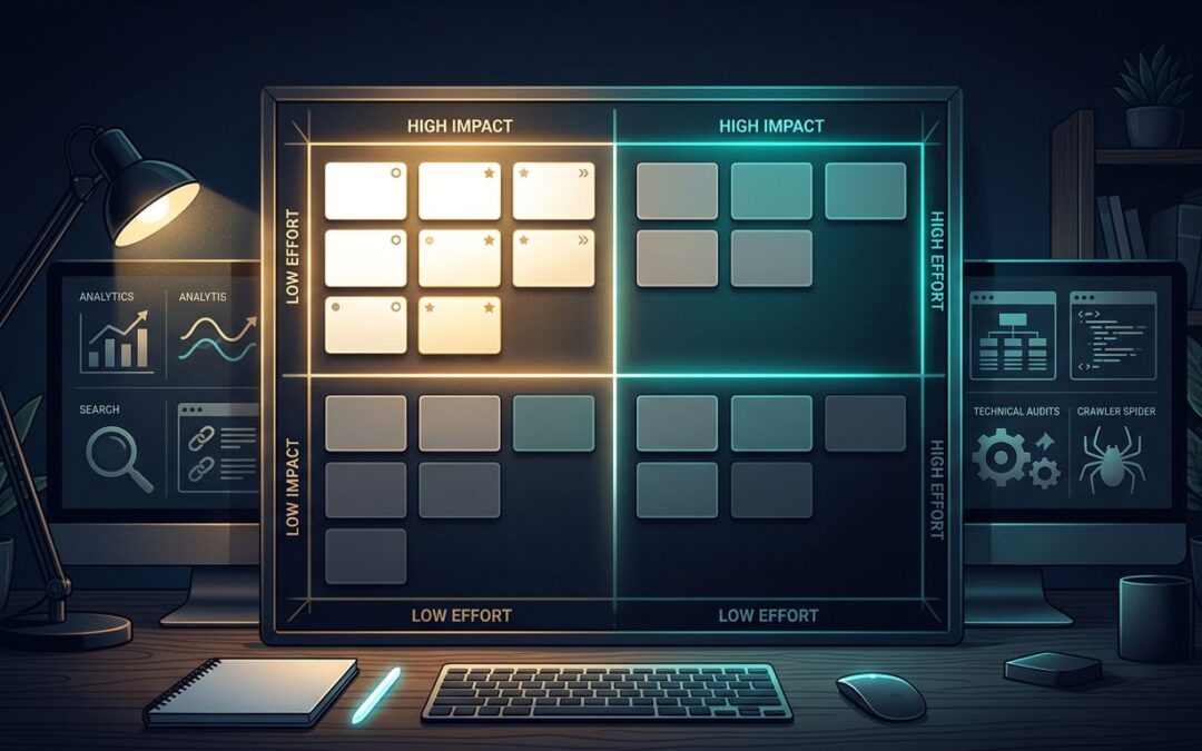 How to Prioritize SEO Tasks With an Impact-Effort Matrix